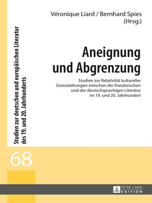 cover image of Aneignung und Abgrenzung
